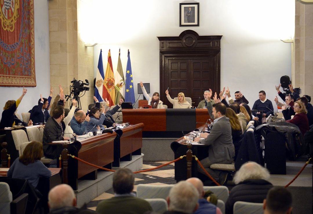 Pleno del Ayuntamiento de Jerez