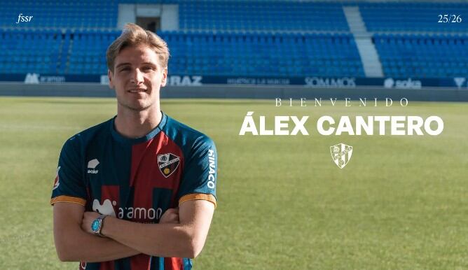 Alex Cantero refuerza la plantilla de la SD Huesca