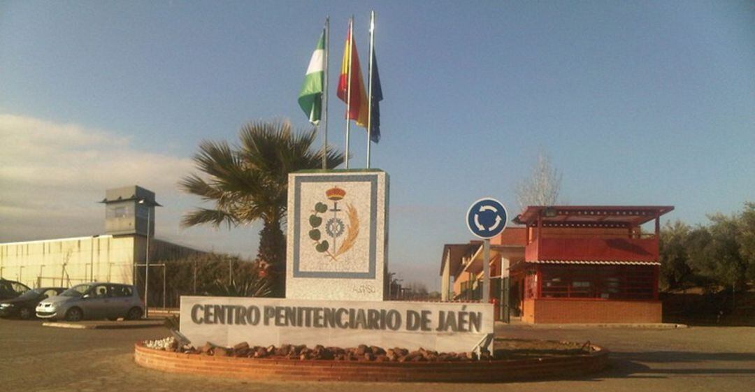 Entrada del Centro Penitenciario de Jaén.