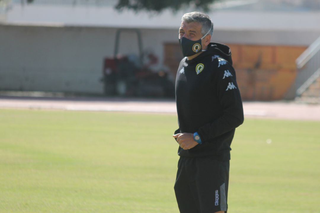 David Cubillo, entrenador del Hércules CF