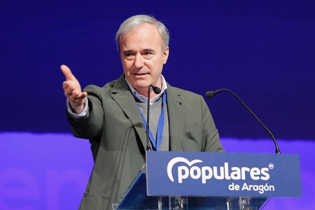 Jorge Azcón elegido líder del PP Aragón con el 98% de los votos.