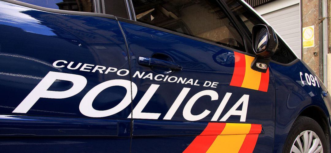 Vehículo de Policía Nacional.