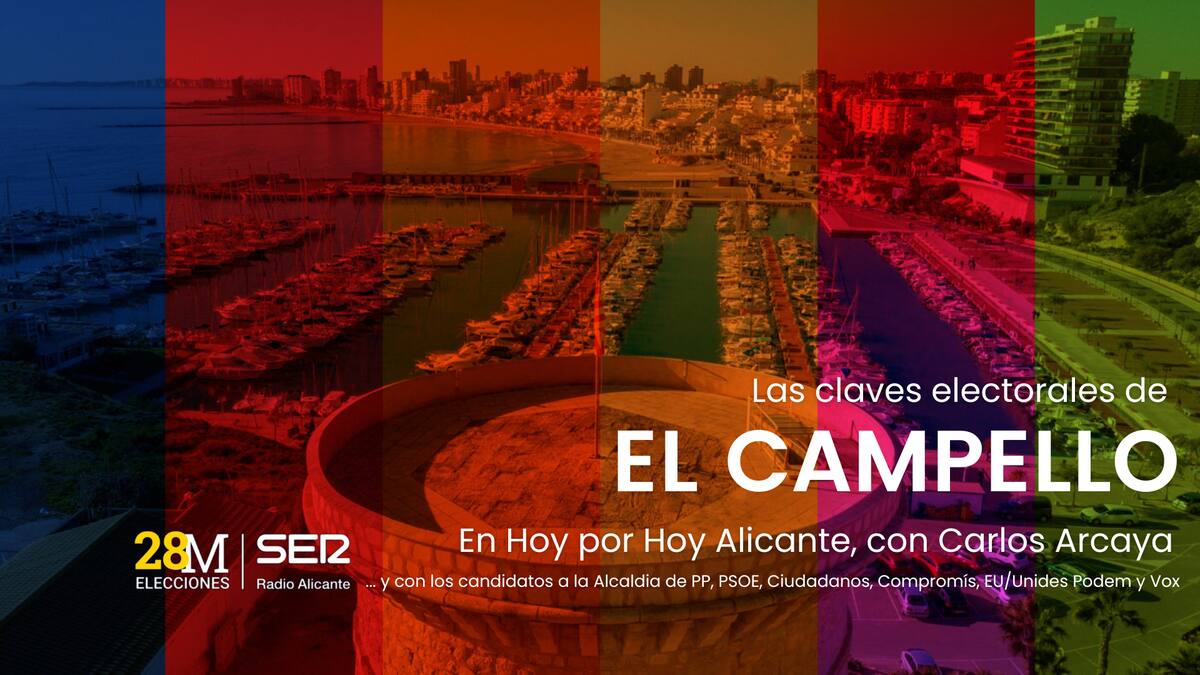 Las claves de las elecciones del 28M en El Campello