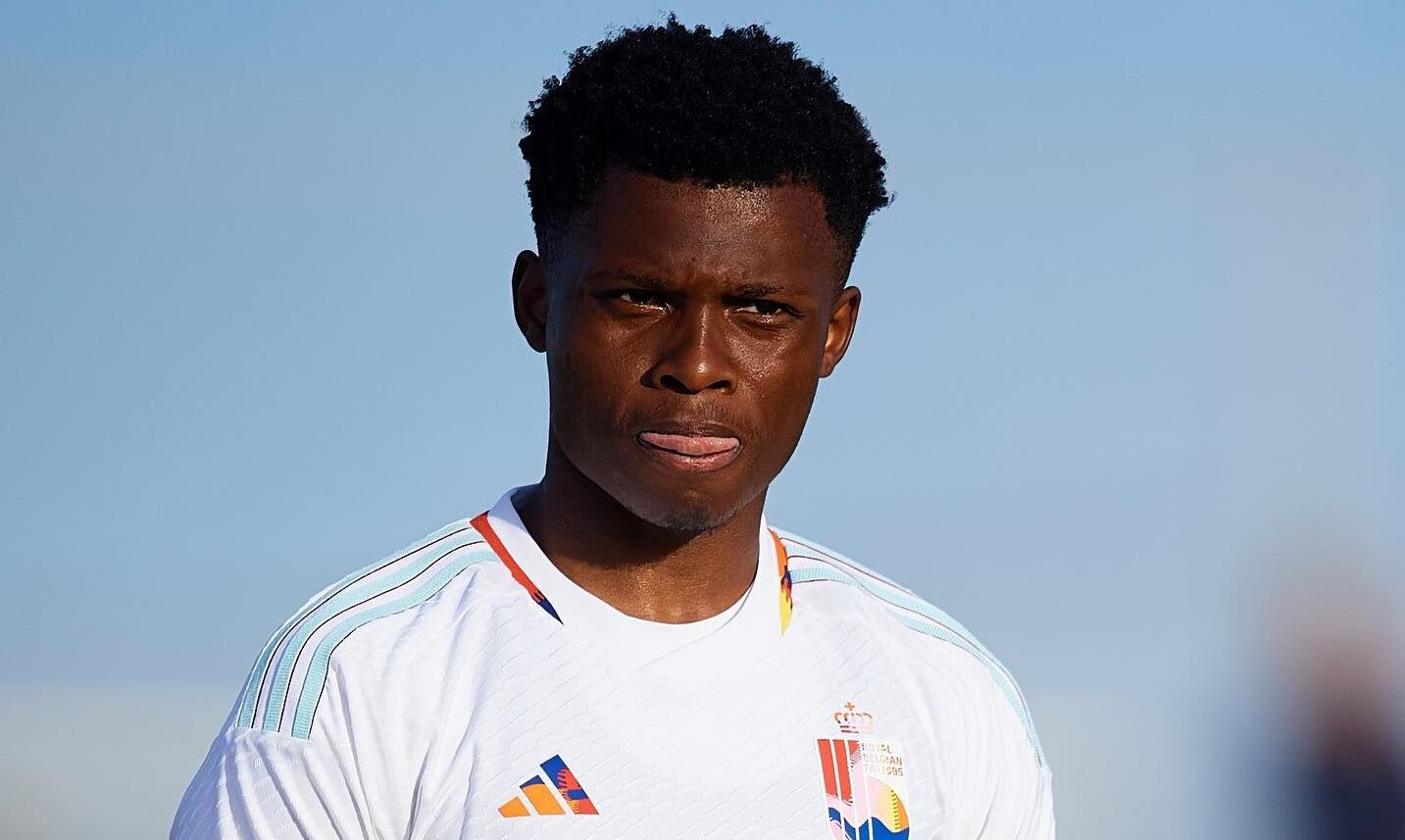 Ramazani viene de marcar un gol con Bélgica Sub-21.