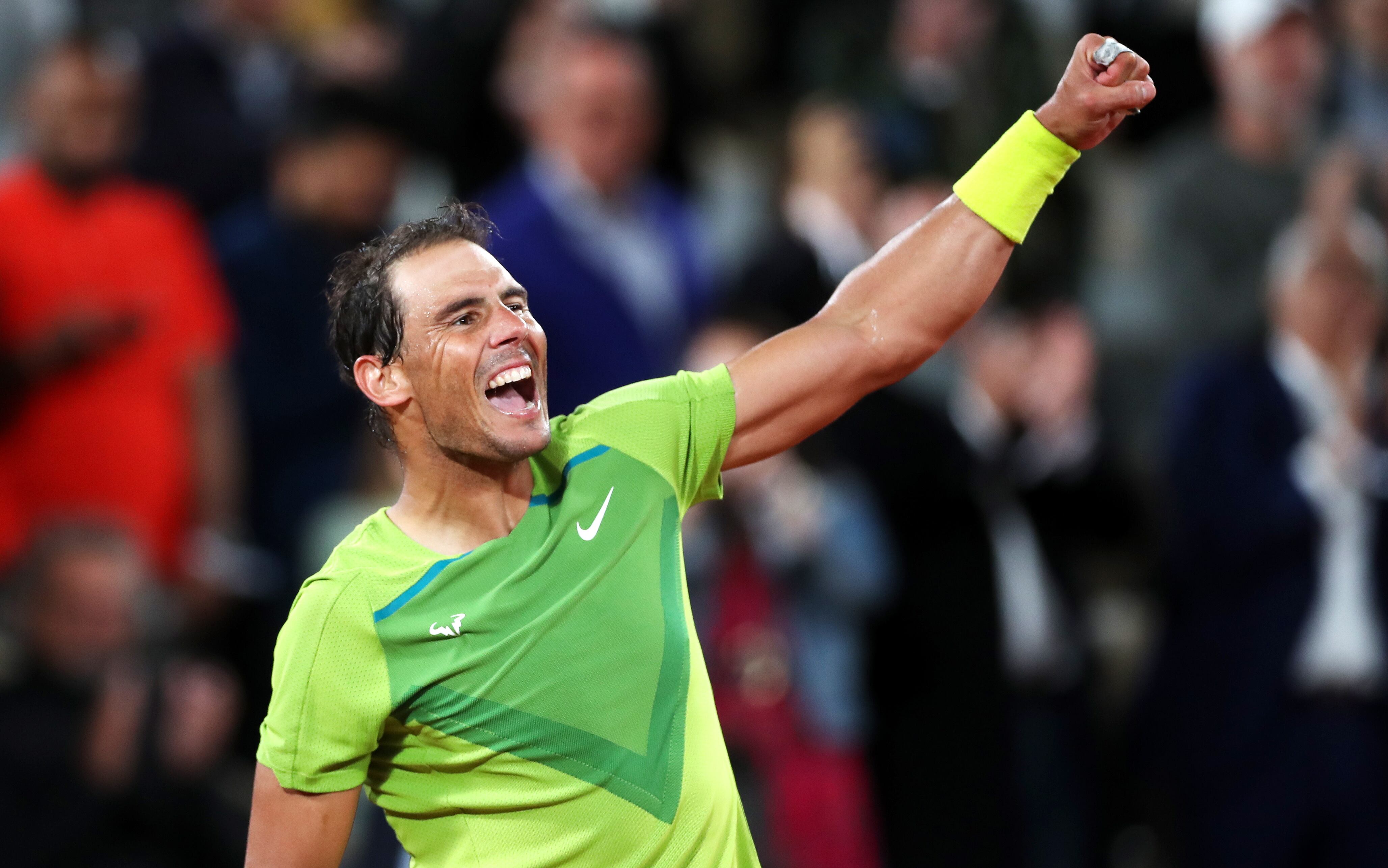 Rafa Nadal celebra su segunda victoria en Roland Garros 2022