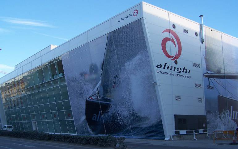 Edificio Alinghi en La Marina de Valencia