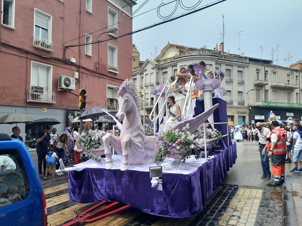 Pasacalles en las fiestas de Barbastro