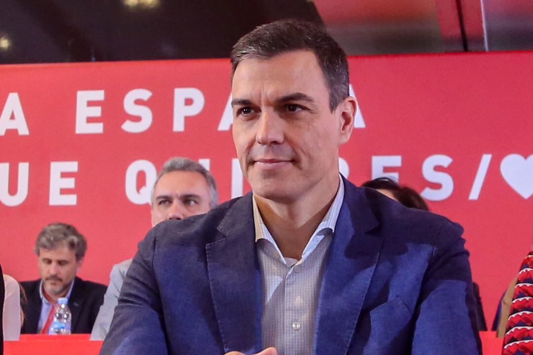Pedro Sánchez en el último Comité Federal del PSOE 