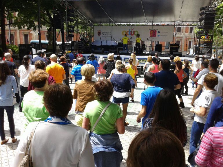 Cientos de personas han disfrutado de una nueva edición del Festival ACTÚA, en pleno Paseo de Sarasate