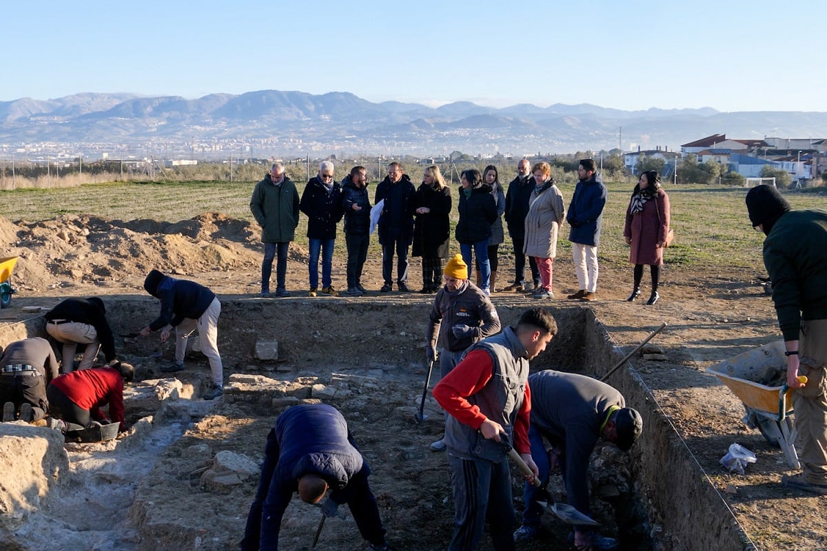 Excavaciones Villa Romana de Las Gabias