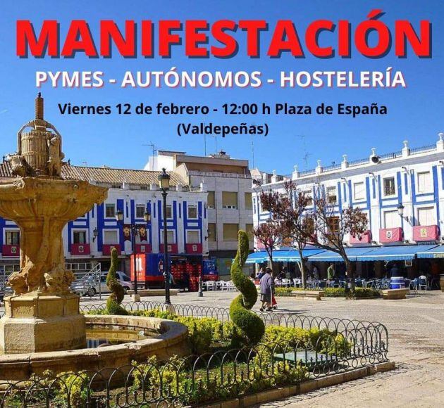 Cartel anunciador en RRSS de la nueva concentración