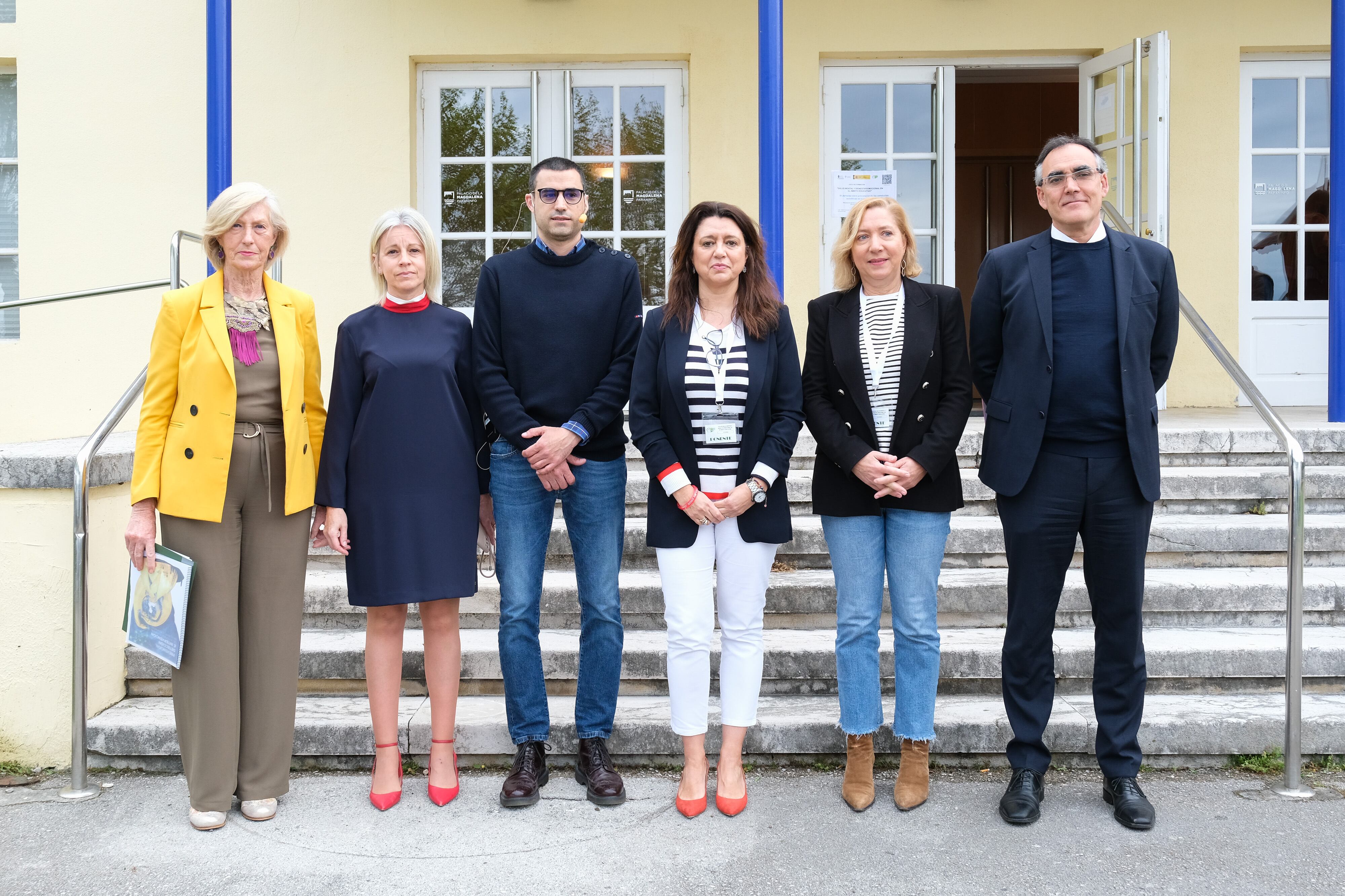 09:00 horas. Caballerizas de la Magdalena. Los consejeros de Educación y Formación Profesional, Marina Lombó, y de Sanidad, Raúl Pesquera, participan en la apertura del ciclo de Formación &#039;Salud mental y bienestar emocional en el ámbito educativo&#039;. 25 de abril de 2023 © Raúl Lucio