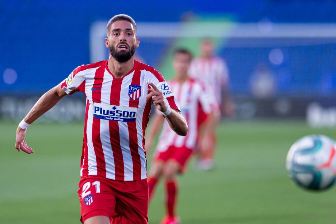 El jugador del Atlético de Madrid Yannick Carrasco.