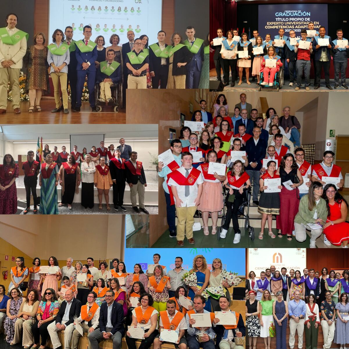 Graduados Programa UniDiversidad de la ONCE