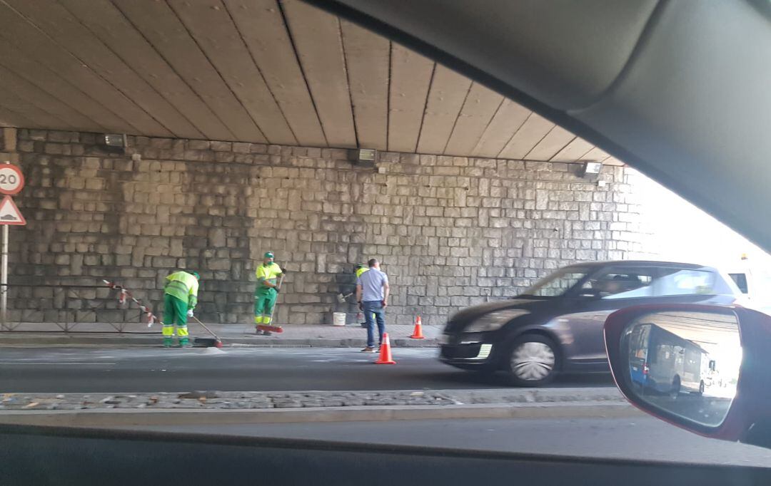 Lugar donde se produjo el accidente