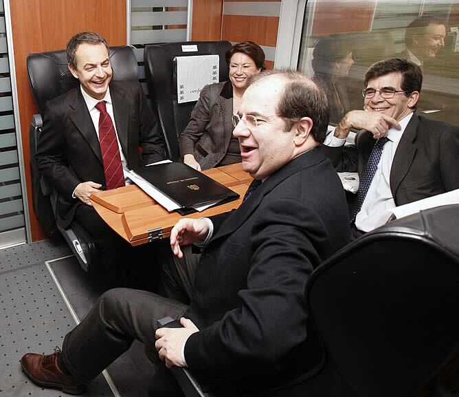 El AVE llega a Valladolid en su viaje inaugural