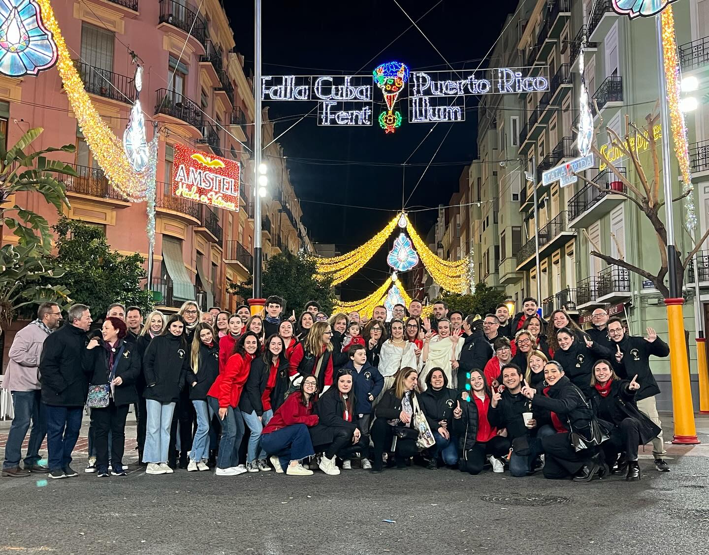 La falla Cuba-Puerto Rico gana por sexta vez consecutiva el premio al encendido de luces