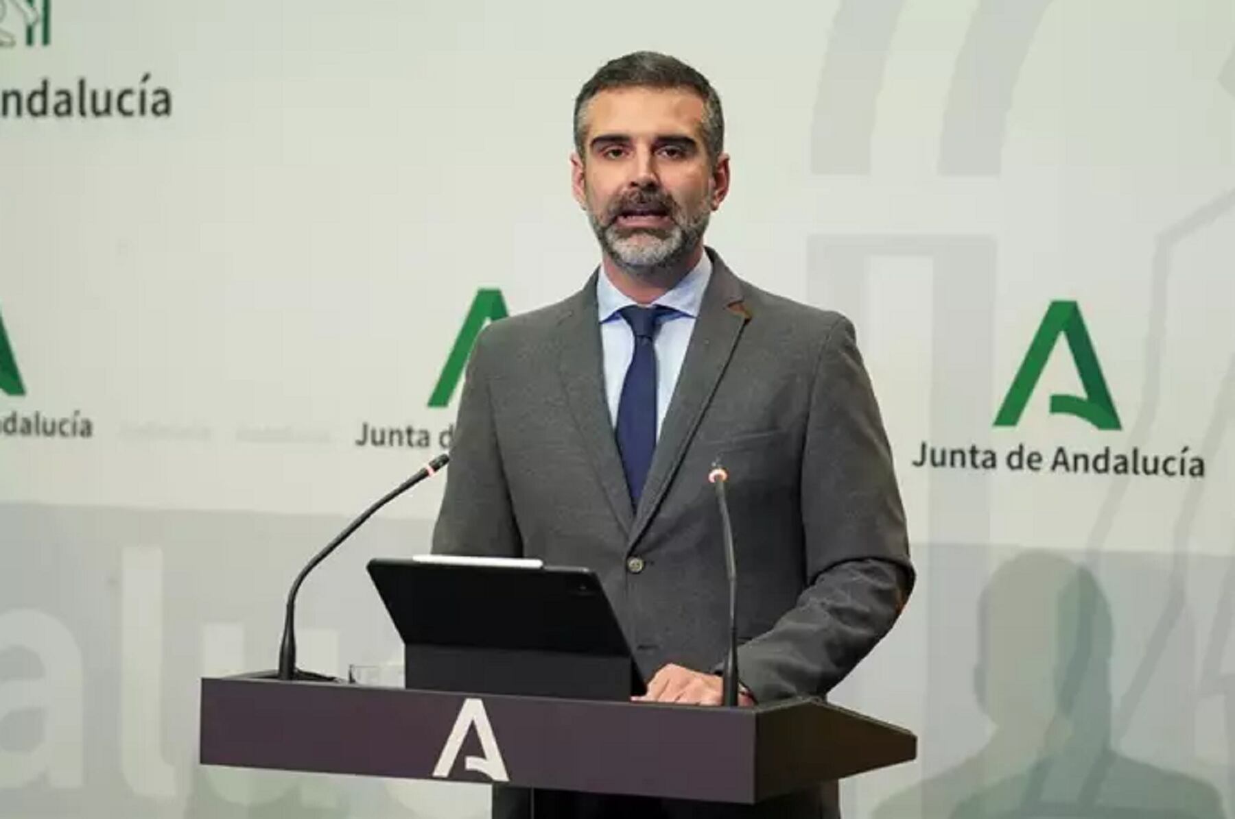 Ramón Fernández-Pacheco, consejero de Agricultura y Agua.