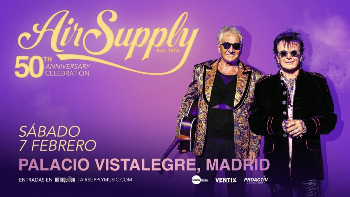 La legendaria banda australiana Air Supply