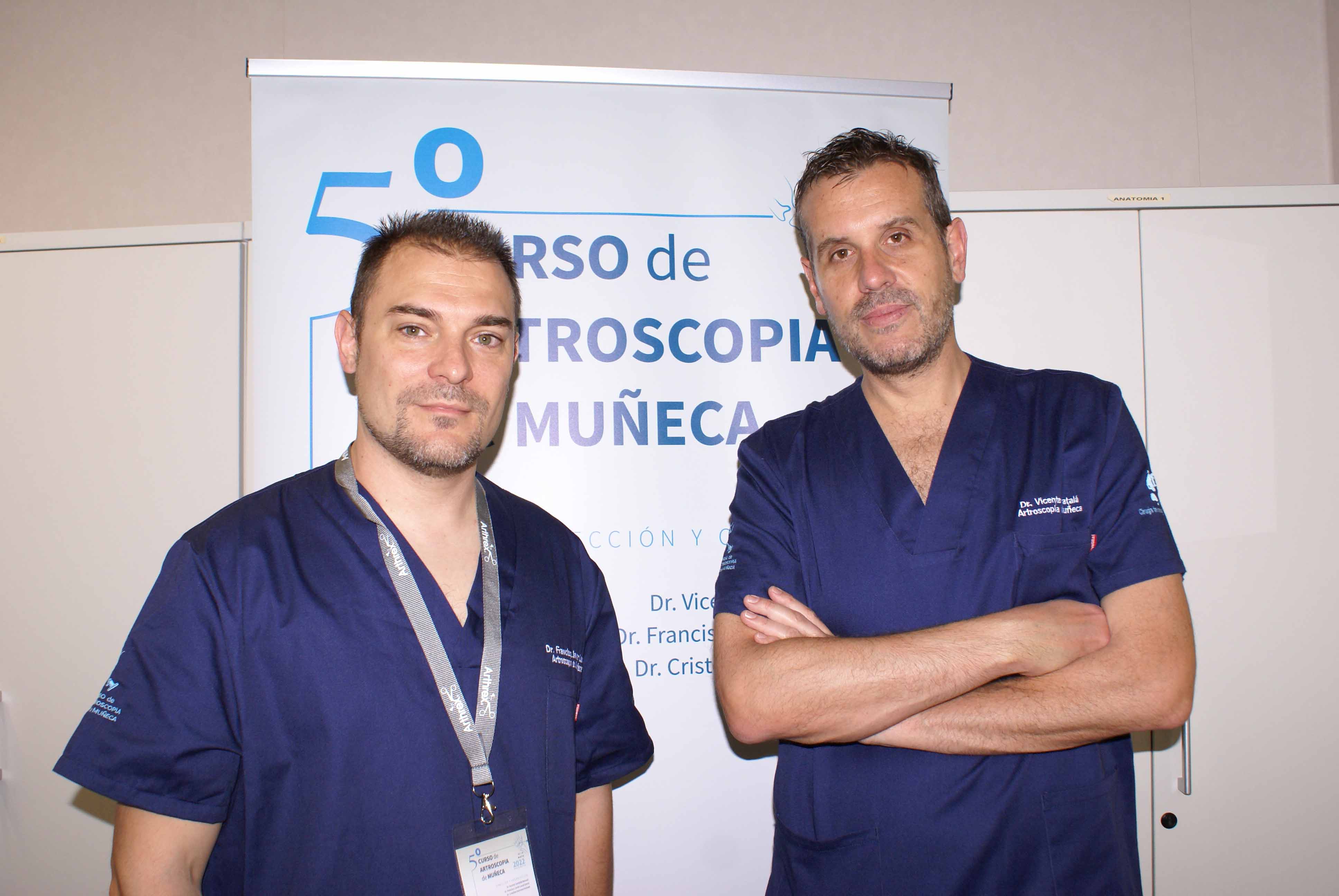 Los doctores Francisco Lucas y Vicente Carratalá