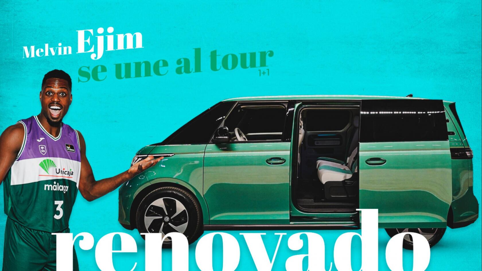 El alero canadiense Melvin Ejim seguirá una temporada más en el Unicaja