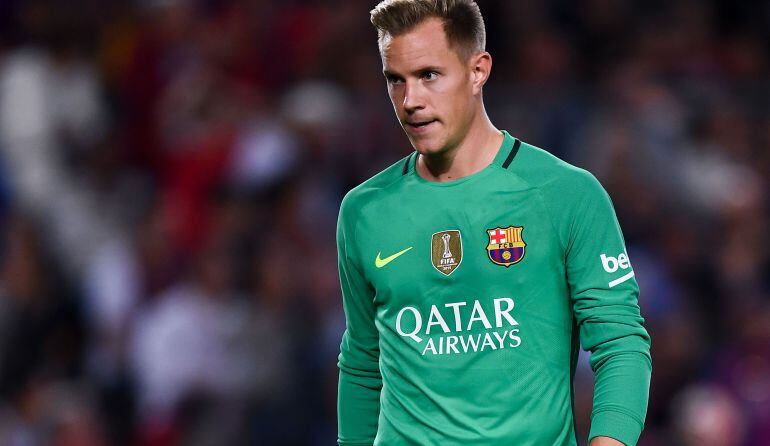 El portero del Barcelona Ter Stegen.