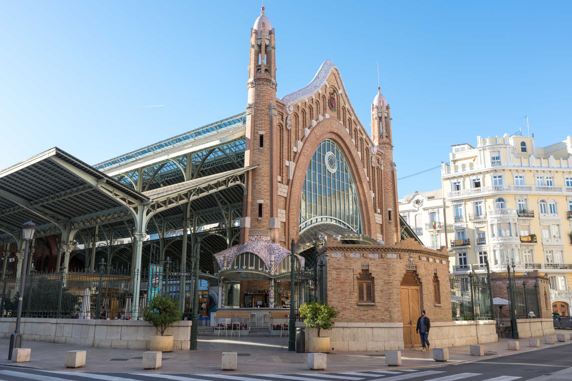 Mercado de Colón de València, en el barrio del Pla de Remei