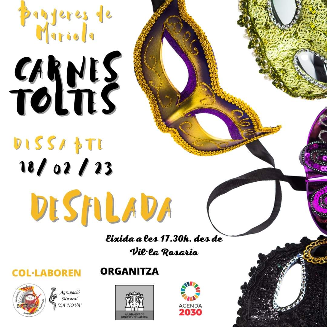 Cartel del carnaval de Banyeres