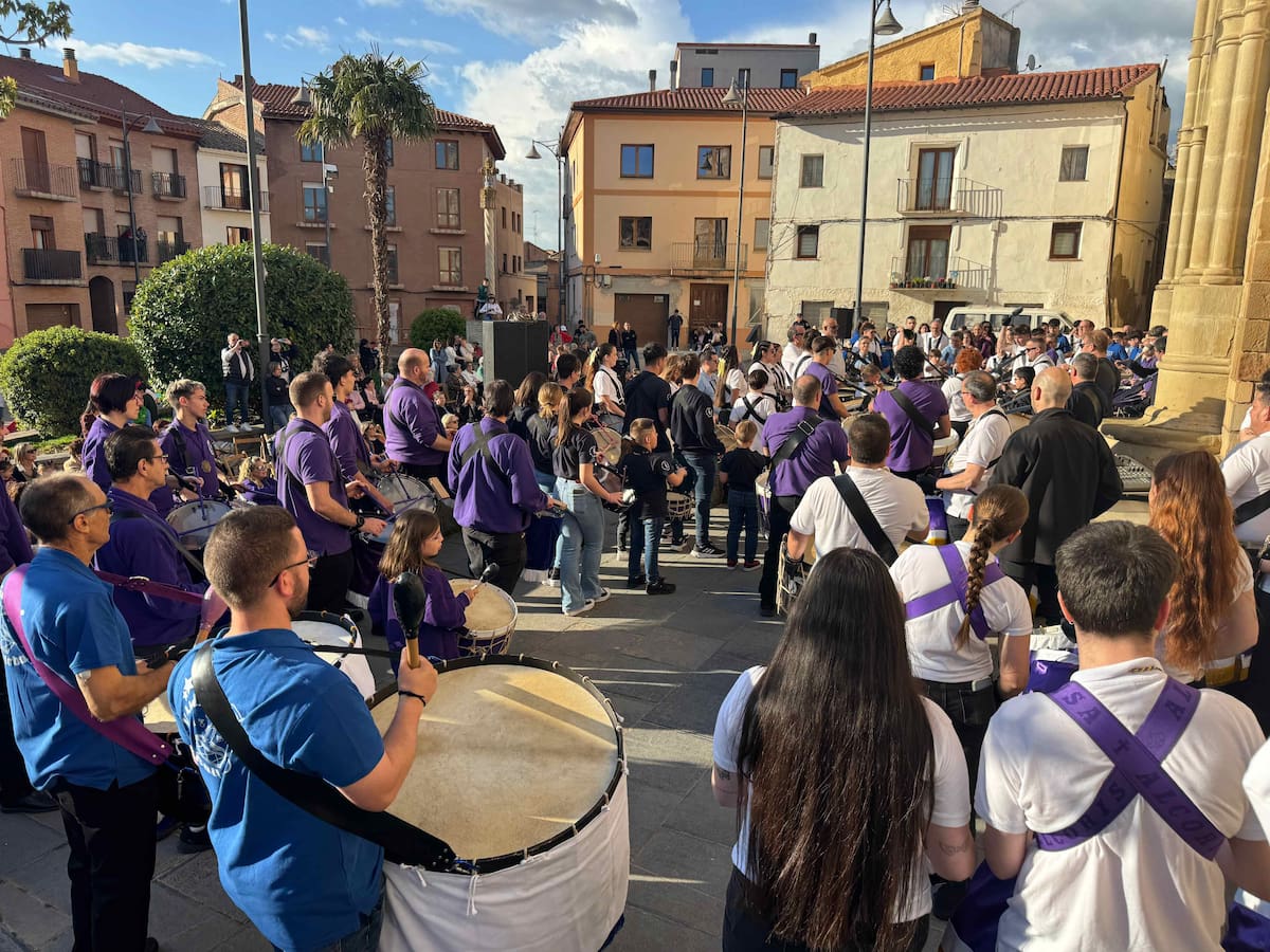 La Tamborrada Villa de Binéfar vuelve con la participación de seis formaciones