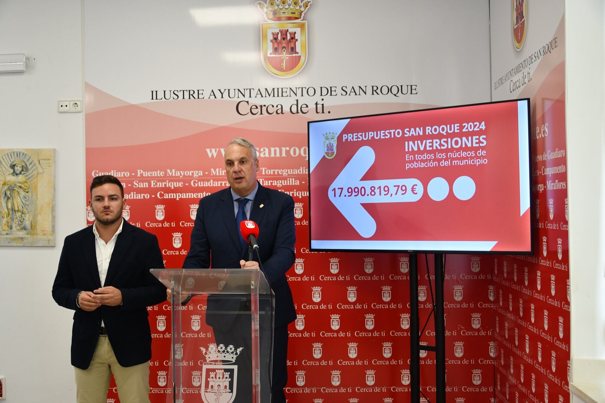 Presentación del Presupuesto en San Roque