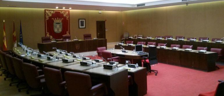Salón de Plenos del ayuntamiento de Albacete
