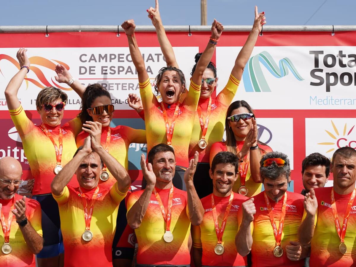 Huércal-Overa se luce en el gran Campeonato de España Máster