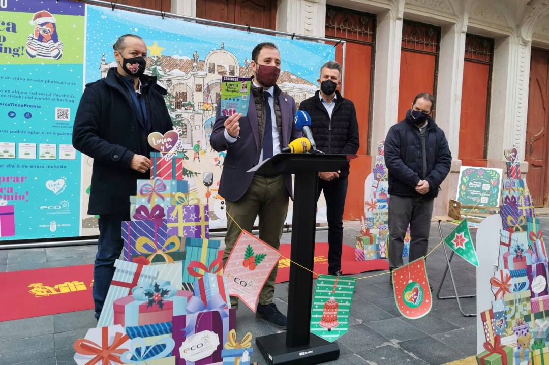 &#039;Comprar en Lorca Tiene Premio&#039;, la nueva campaña de Navidad para dinamizar el comercio local