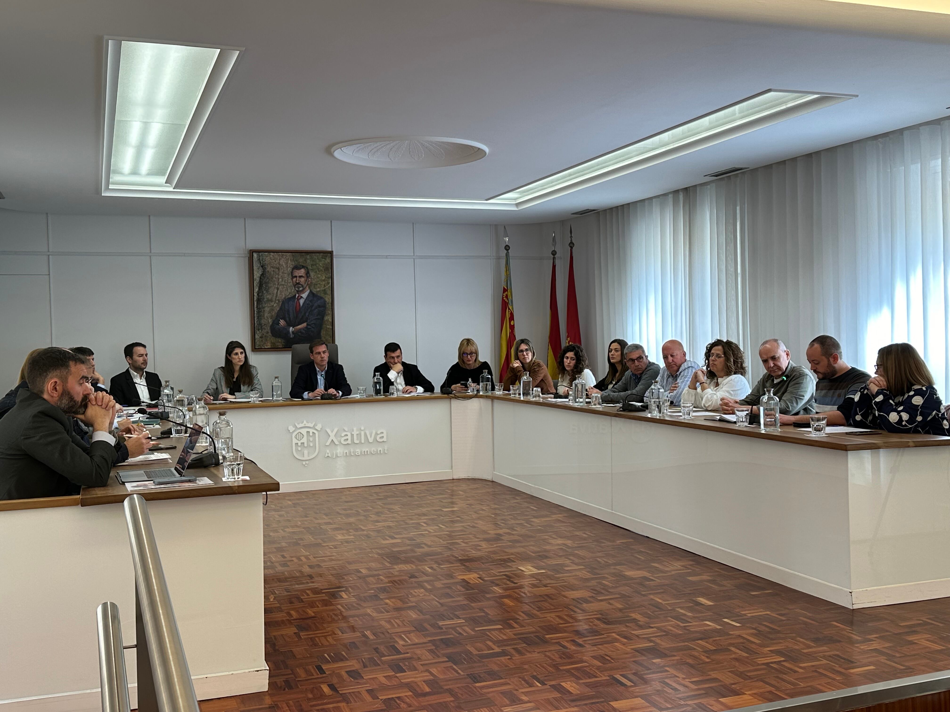 Se ha celebrado el pleno municipal de Xàtiva