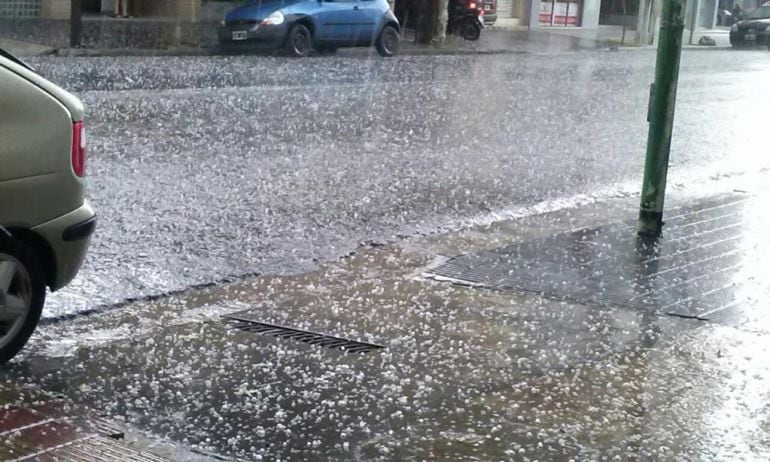 Granizada en Requena