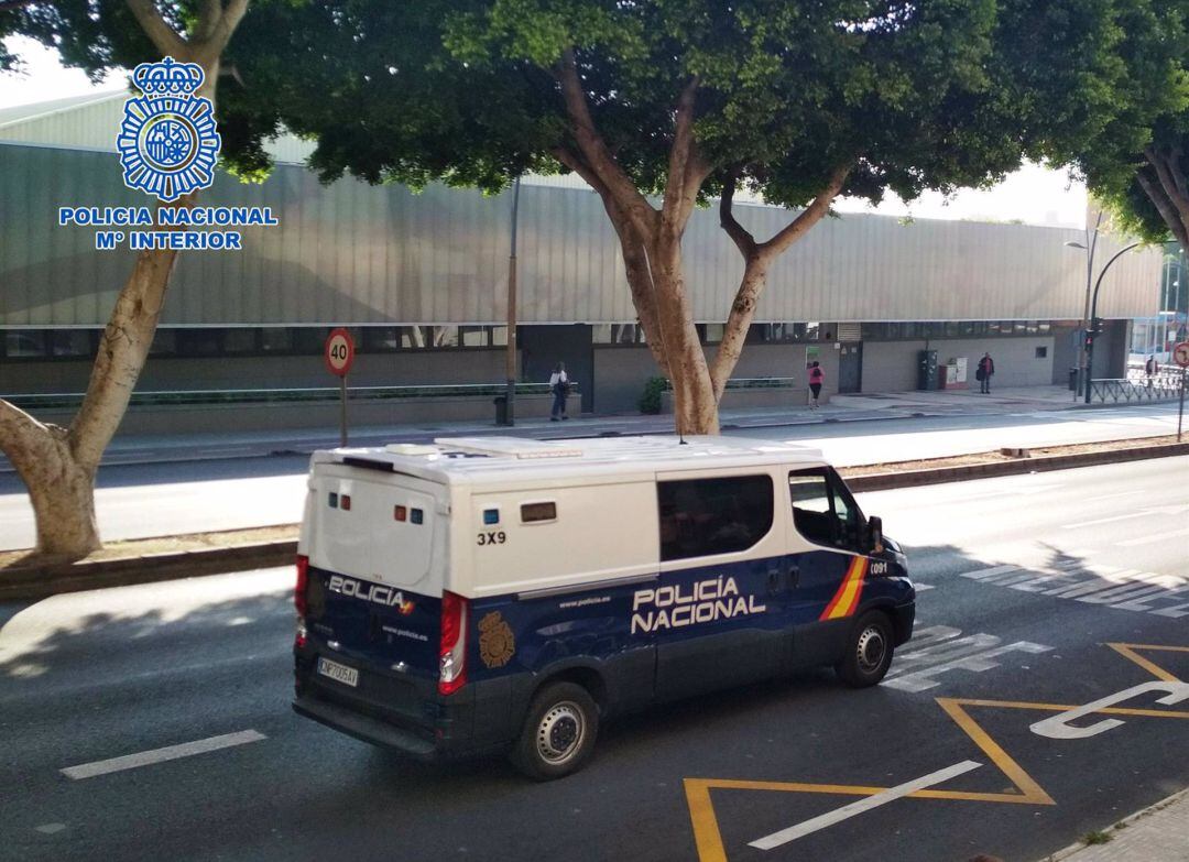 Imagen de un furgón policial