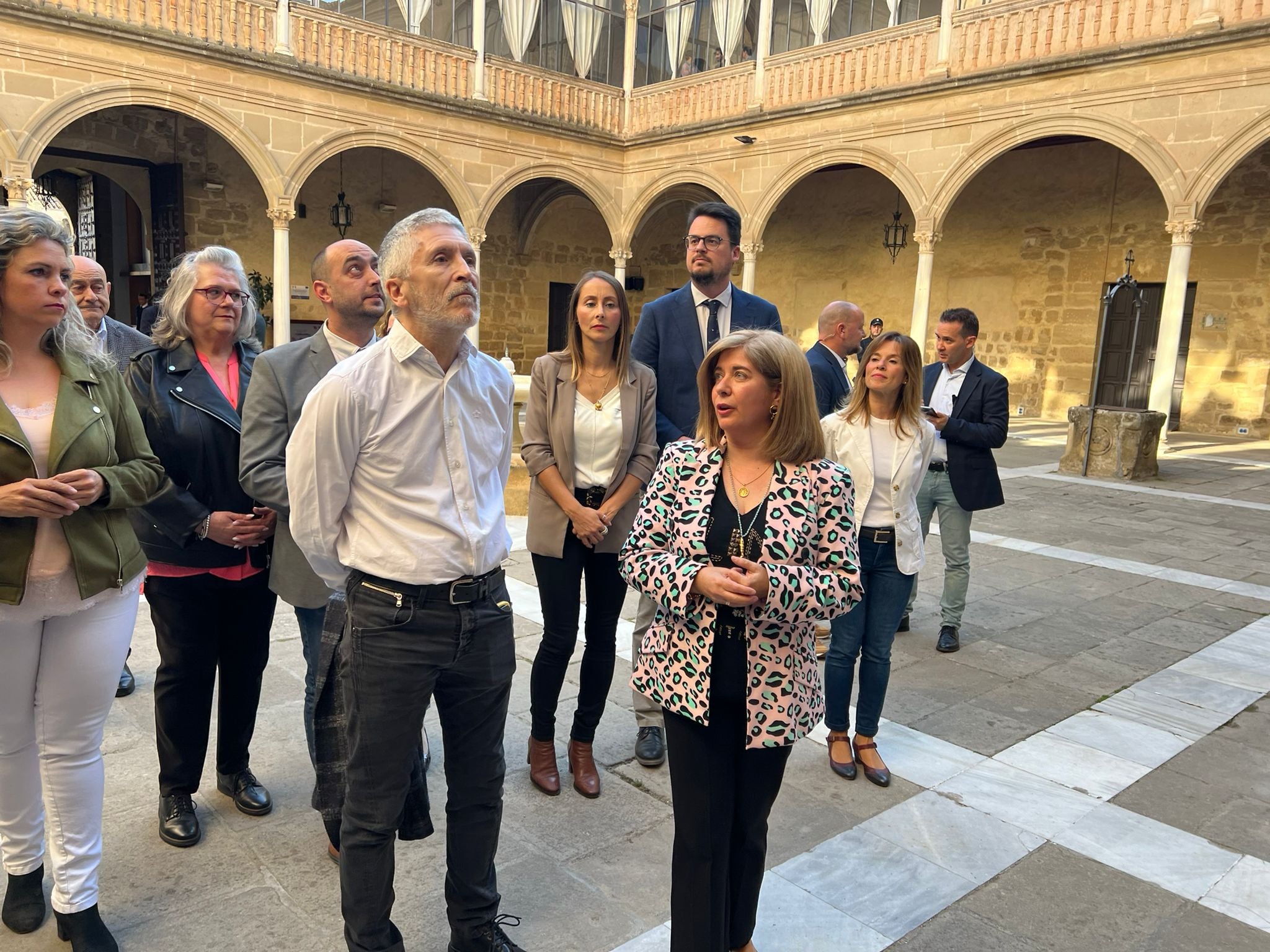 El ministro Marlaska visita Úbeda