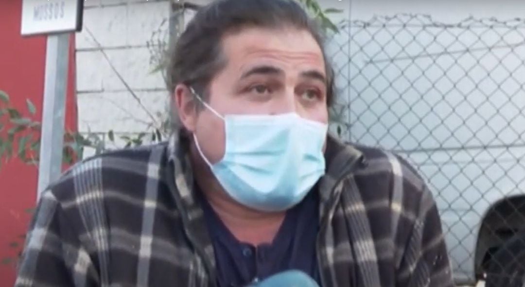 Juan Manuel, padre de Amelia, no fue consciente del 'secuestro' hasta dos horas después.