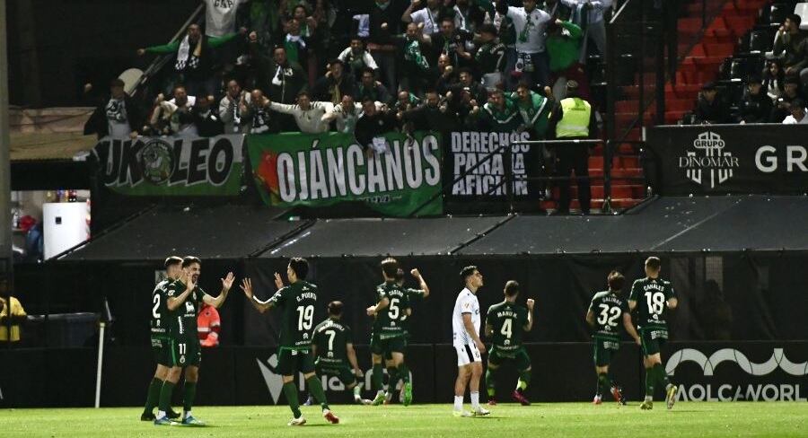Guliashvili, celebrando uno de los goles anulados.