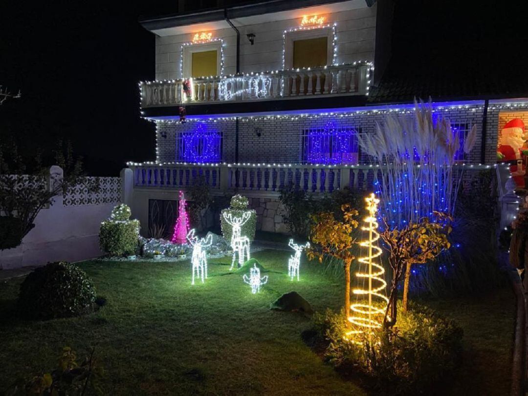 Casa iluminada en Fresnillo de las Dueñas