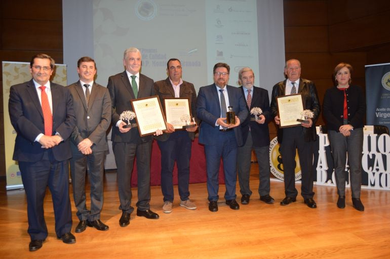 Autoridades y premiados por Montes de Granada