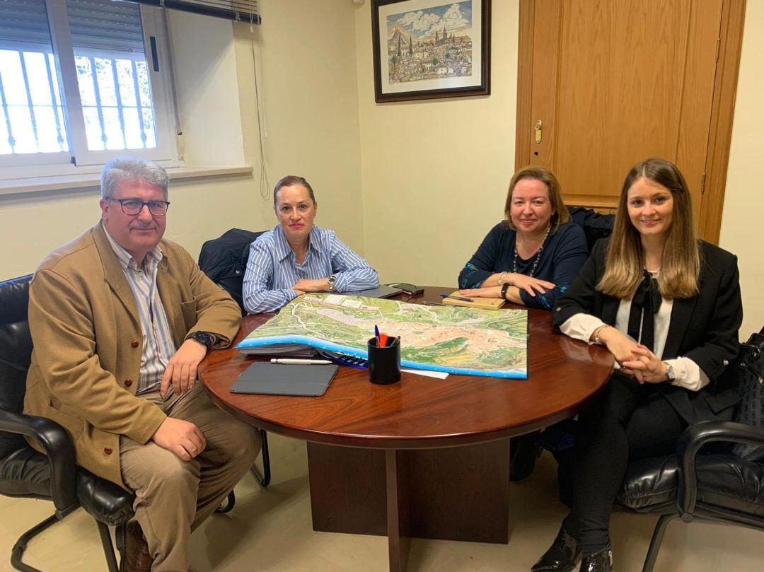 Reunión entre Ayuntamiento y UJA.