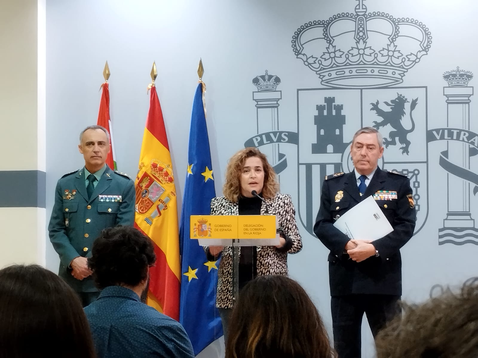 Rueda de prensa del hallazgo de Javier Márquez