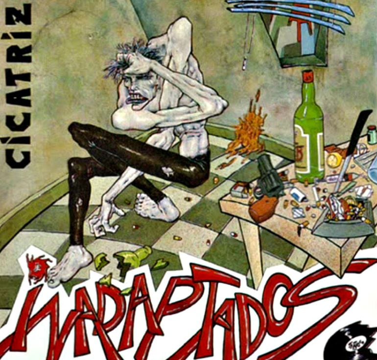 Portada del disco &#039;Inadaptados&#039; de Cicatriz