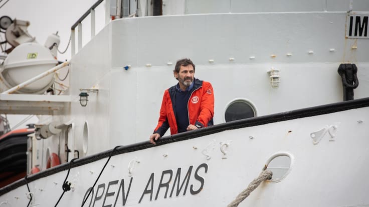 Òscar Camps: "Cada año que cumplimos es un año en el que la Unión Europea no ha hecho su trabajo"