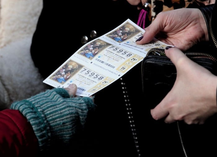 Décimos de lotería del Niño