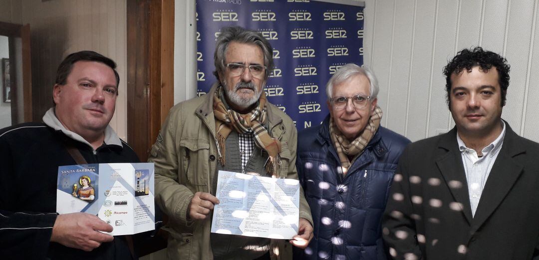 Miguel Ángel peña, José Susi, Jorge Andújar y Juan Parrilla.