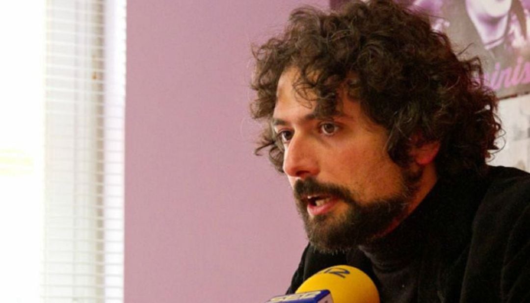 José Sarrión, portavoz de IU EQUO en Castilla y León