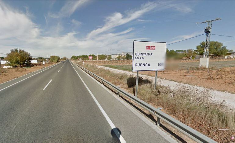 Carretera que actualmente une Albacete con Cuenca