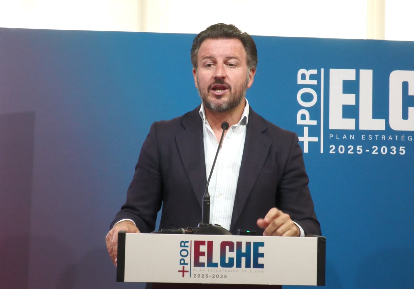 El alcalde de Elche, Pablo Ruz